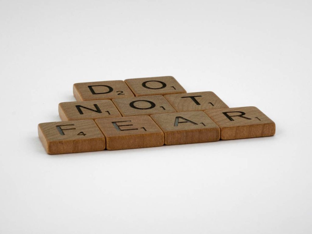 scrabble, scrabble pieces, lettering, letters, wood, scrabble tiles, white background, words, quote, letters, type, typography, design, layout, focus, bokeh, blur, photography, images, image, count your blessings, attitude of gratitude, gratitude, thankfulness, thanks, blessed, positive thinking, positivity, happiness, mindfulness, woke, do not fear, bible, bible verse, do not be afraid, banish fear, trust, trust god, faith, calm down, peace, peaceful, meditation,